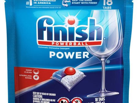 Finish Powerball Fresh Scent Pods Dishwasher Detergent 7.3 oz 18 pk Online now