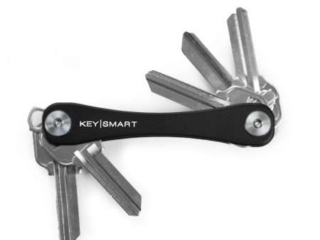 KeySmart Aluminum Black Compact Key Organizer Key Holder - Total Qty: 1 Online Sale