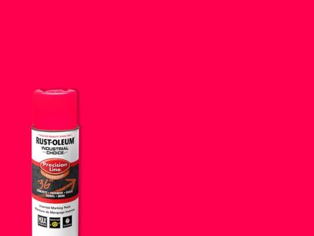 Rust-Oleum Industrial Choice Fluorescent Pink Inverted Marking Paint 17 oz Online Hot Sale